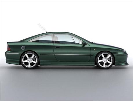 Opel Calibra, su pureza de lineas es insuperable