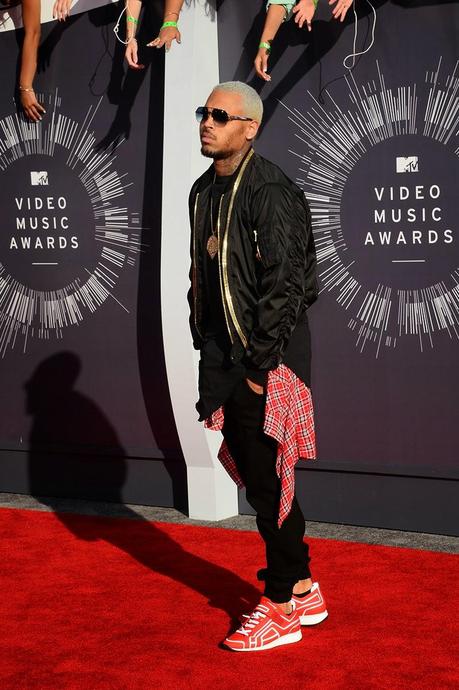 Chris Brown MTV VMA 2014