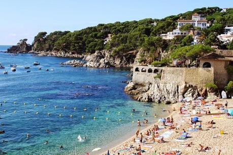 Calella de Palafrugell, Llafranc y el Faro de San Sebastià Calella de Palafrugell, Llafranc y el Faro de San Sebastià