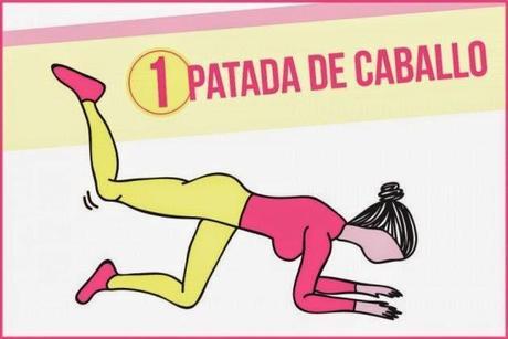 Los 5 mejores ejercicios para glúteos