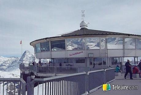 el restaurante giratorio Piz Gloria