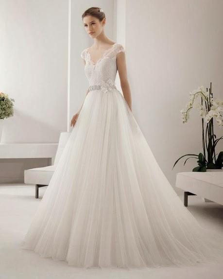 10 vestidos de novia románticos para tu boda