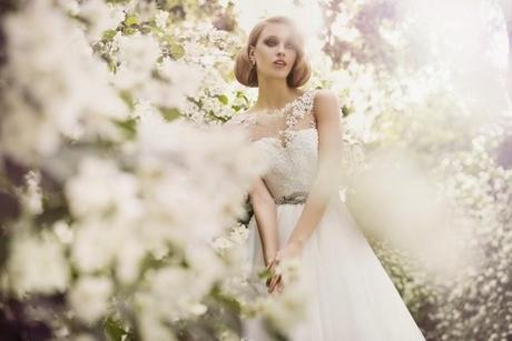 10 vestidos de novia románticos para tu boda