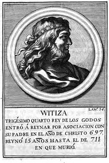 Witiza, Rey de los Visigodos