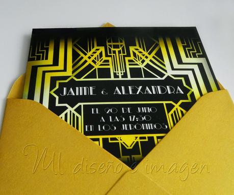 Boda estilo Gran Gatsby