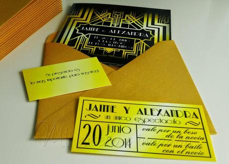 Boda estilo Gran Gatsby