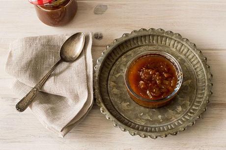 CHUTNEY DE TOMATES Y PIMIENTOS VERDES