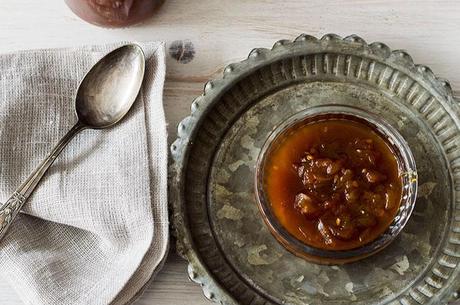 CHUTNEY DE TOMATES Y PIMIENTOS VERDES