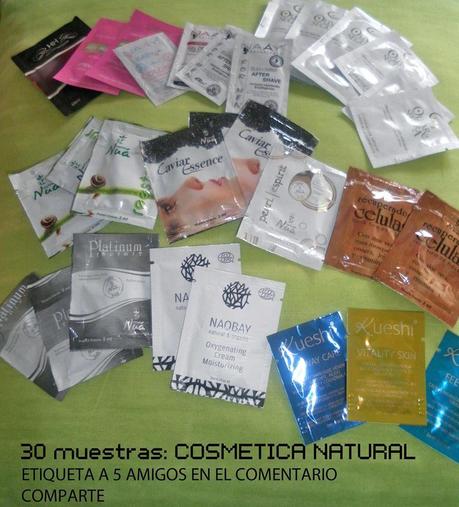 cosmética natural, sorteo, 