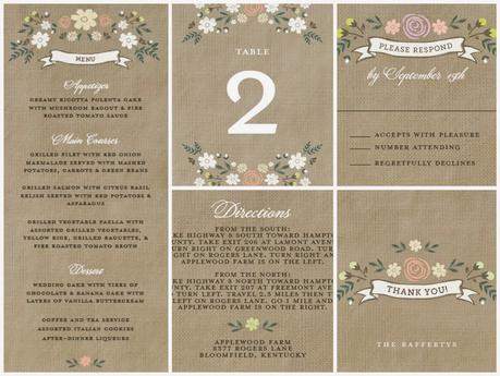 Imprimibles gratis para bodas  (Parte 1)