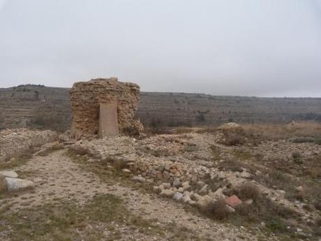 Parte de los escasos restos del Castillo