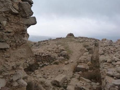 Parte alta del Castillo con sus escasos restos