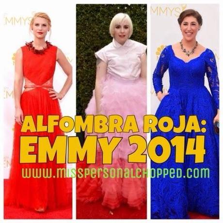 ALFOMBRA ROJA: Elegancia en los EMMY 2014!