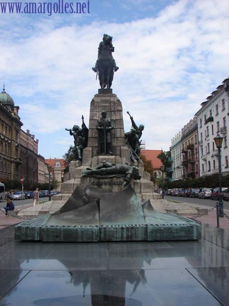 El grandioso monumento a la batalla de Grünwald