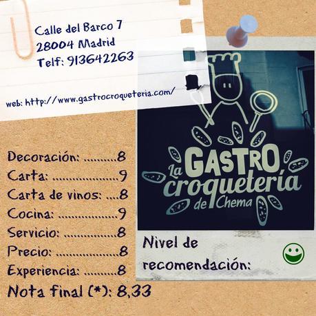 La Gastrocroquetería de Chema