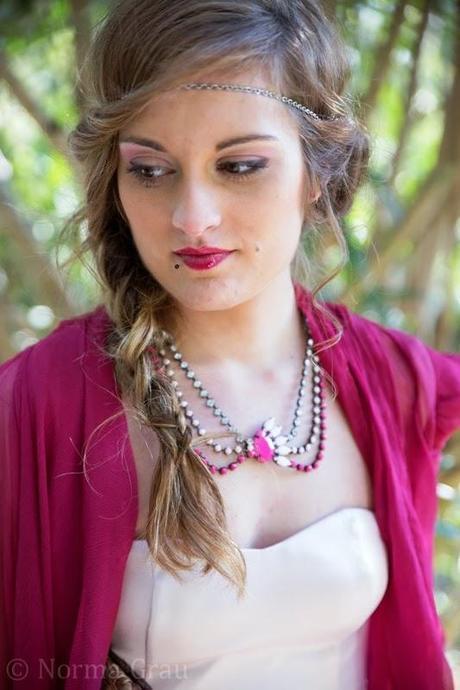 Una sesión fotográfica nupcial de inspiracion campestre