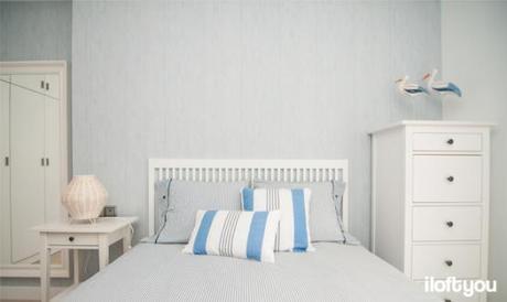 inspiración ikea muebles estilo nórdico escandinavo Estilo nórdico con toques marineros en Sitges estilo marinero decoración decoración nórdica españa decoración muebles ikea decoración en blanco y azúl decoración en blanco blog decoracion interiores 