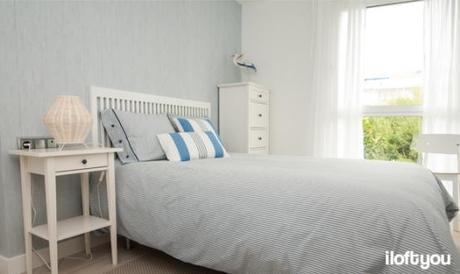 inspiración ikea muebles estilo nórdico escandinavo Estilo nórdico con toques marineros en Sitges estilo marinero decoración decoración nórdica españa decoración muebles ikea decoración en blanco y azúl decoración en blanco blog decoracion interiores 