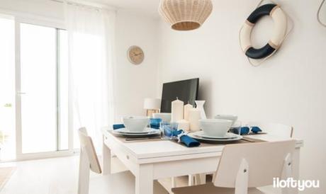 inspiración ikea muebles estilo nórdico escandinavo Estilo nórdico con toques marineros en Sitges estilo marinero decoración decoración nórdica españa decoración muebles ikea decoración en blanco y azúl decoración en blanco blog decoracion interiores 