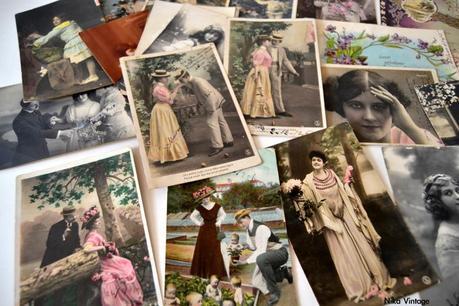 postales, postales antiguas, foto postal, fotografia antigua, lote
