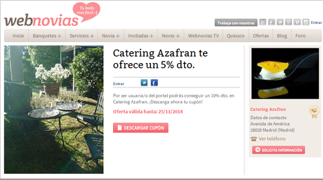 Ahorra en tu boda con Webnovias