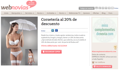 Ahorra en tu boda con Webnovias