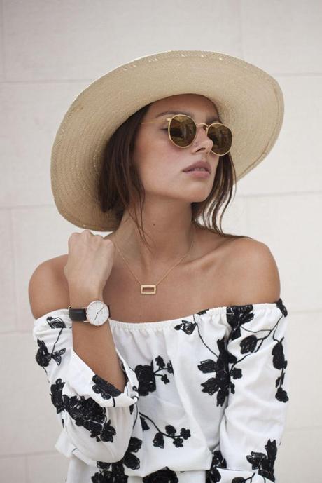 LRG Magazine - El ultimo Sex-Appeal - Escote Barco - Look Blanco y Negro