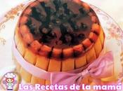 Receta Charlotte arándanos