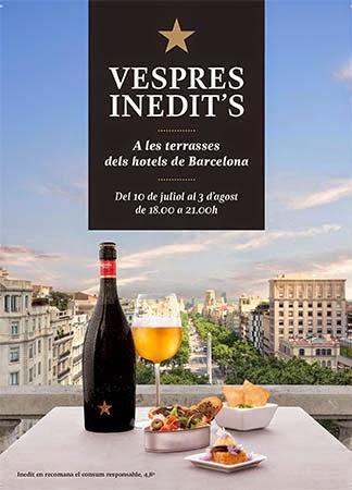 Vespres Inedit's, volvemos a las terrazas de los hoteles de Barcelona!
