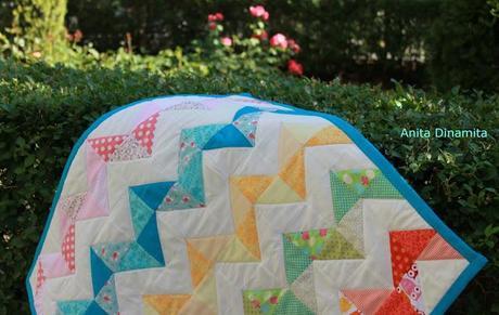 Colcha en Zig Zag !!