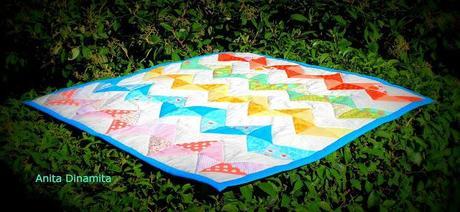 Colcha en Zig Zag !!