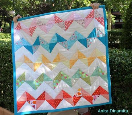 Colcha en Zig Zag !!