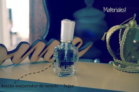 ♔ Nail Art - Uñas salpicadas / manimonday ❀