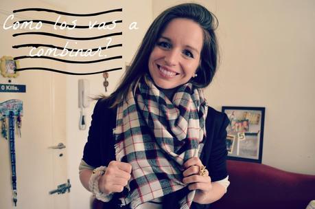 DIY - Bufandas para pasar el invierno. #TartanStyle ☆