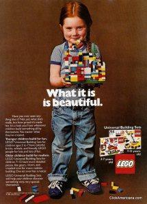 Anuncio de Lego en 1981