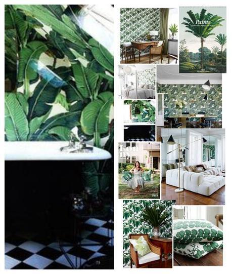 Entre palmeras, frutas y pájaros tropicales. Pinceladasdeinspiracion.wordpress.com_tropical4