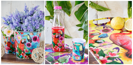 Entre palmeras, frutas y pájaros tropicales. Pinceladasdeinpiracion_muymucho_1