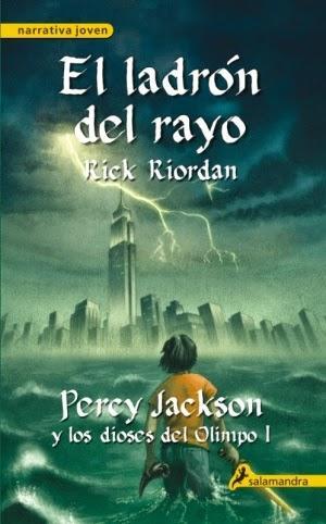 Percy Jackson y los dioses del Olimpo: El ladrón del rayo de Rick Riordan