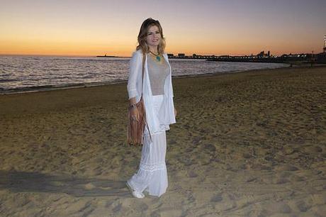 Estilo hippie para una noche de verano