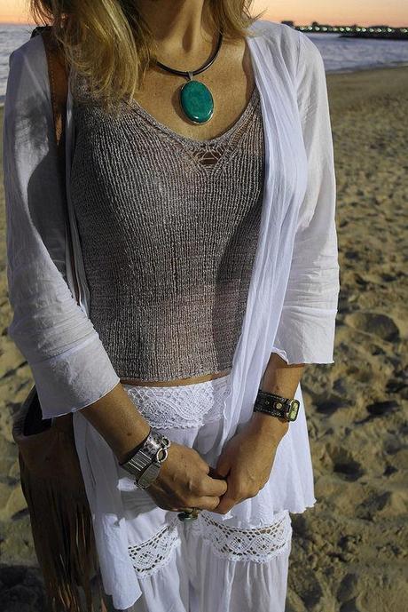 Estilo hippie para una noche de verano