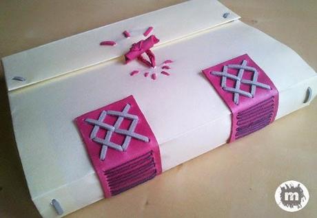 CUADERNO MEDIEVAL ROSA