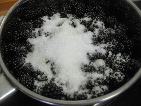 TARTA A LA CERVEZA CON DOS CHOCOLATES Y MORAS