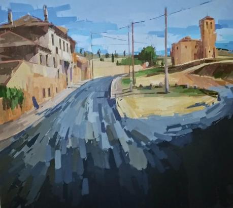 GUILLERMO MASEDO, MEDALLA DE BRONCE EN LA EXPOSICIÓN DE PENSIONADOS DEL CURSO DE PINTURA DE PAISAJE DE LA REAL ACADEMIA DE HISTORIA Y ARTE DE SAN QUIRCE, SEGOVIA 2014: TRANSFORMANDO LOS LÍMITES DEL HORIZONTE