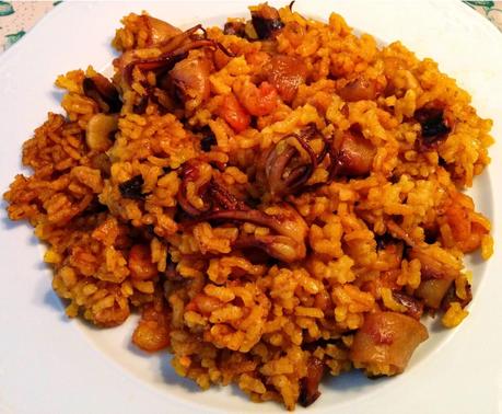 ARROZ CON CHIPIRONES