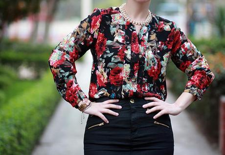 Mis Looks - Floreado oscuro