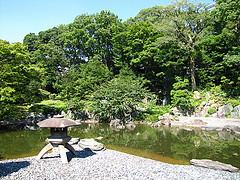 Ninomaru garden.  jardin imperial