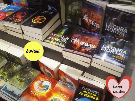 Un paseo por las librerías...(3): sección juvenil