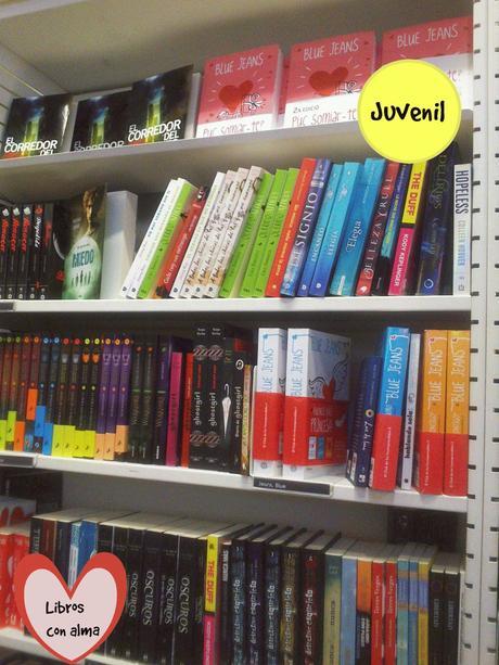 Un paseo por las librerías...(3): sección juvenil