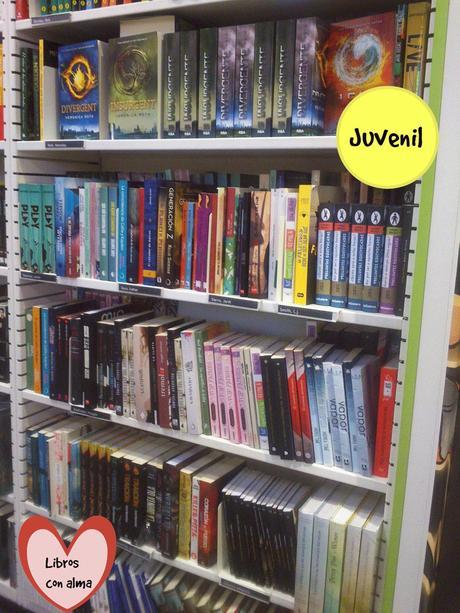 Un paseo por las librerías...(3): sección juvenil