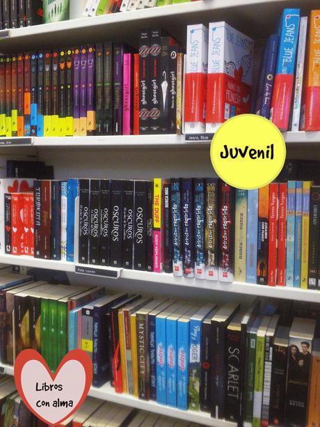 Un paseo por las librerías...(3): sección juvenil